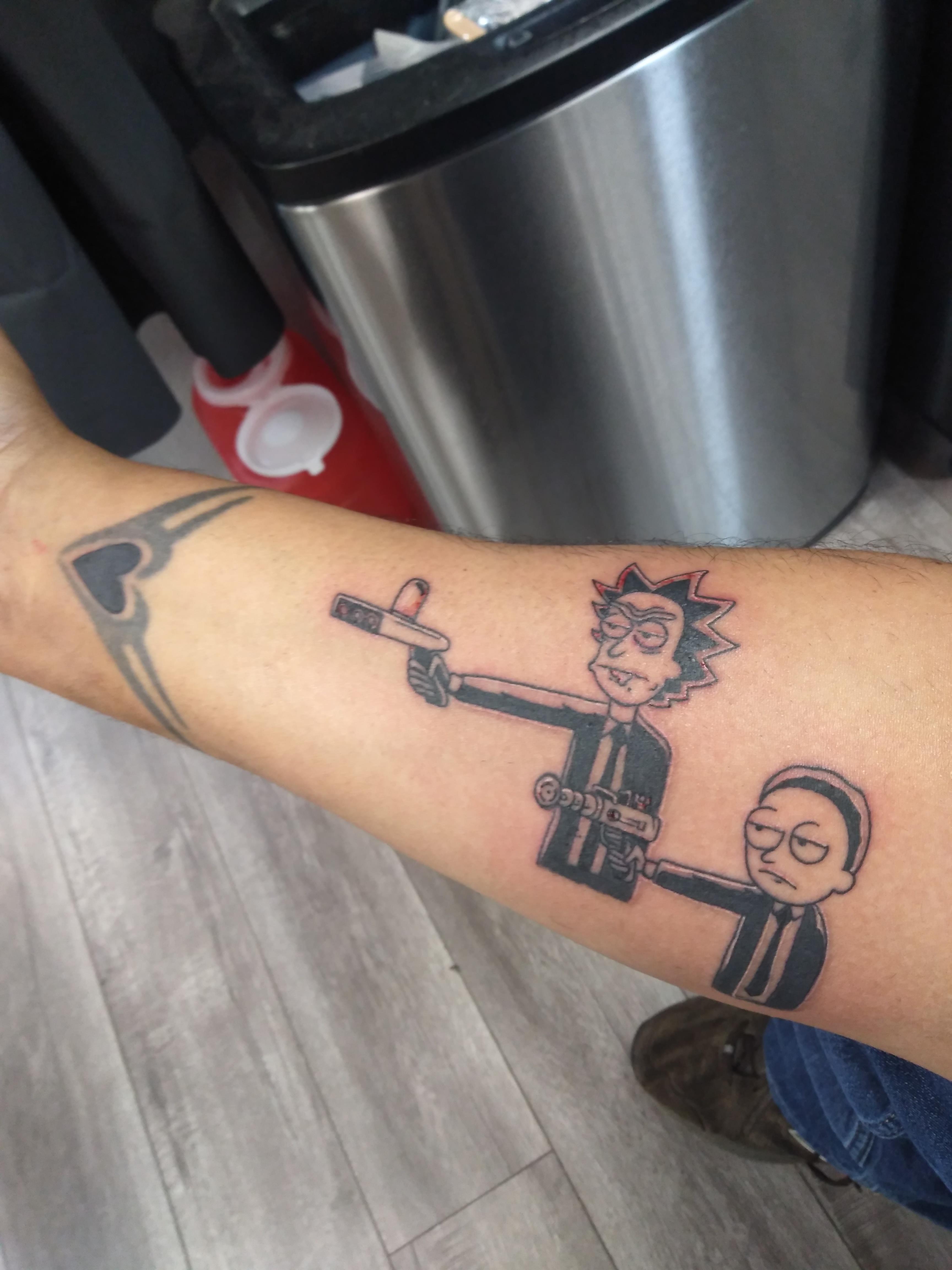 200 Best Rick and Morty Tattoos 2023  TattoosBoyGirl